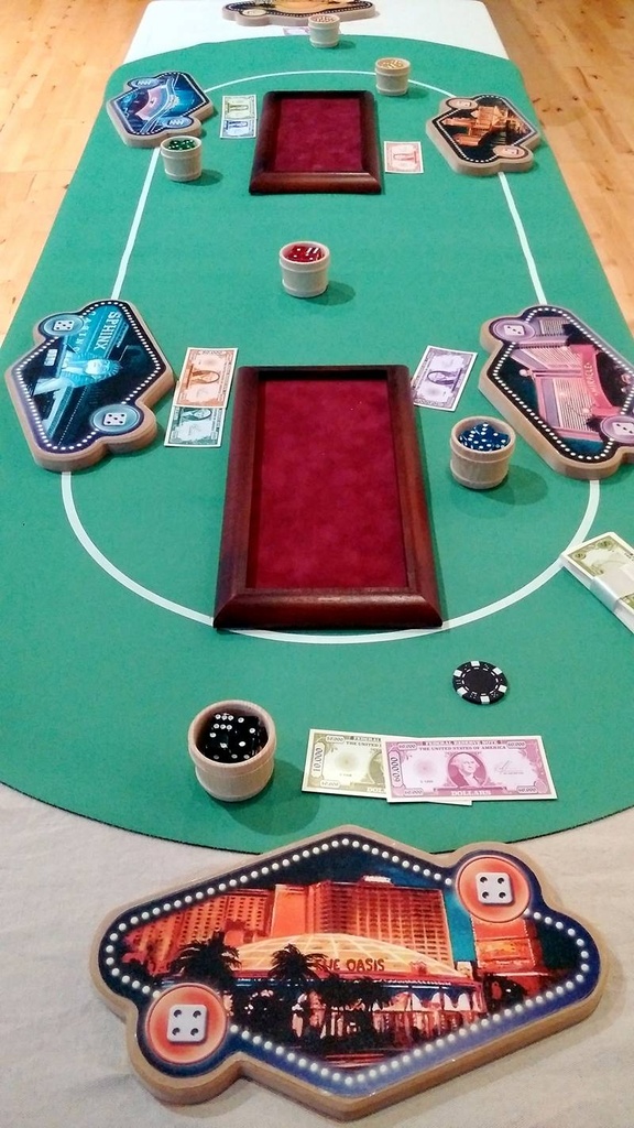 Las Vegas géant (S'affronter, Cartes)