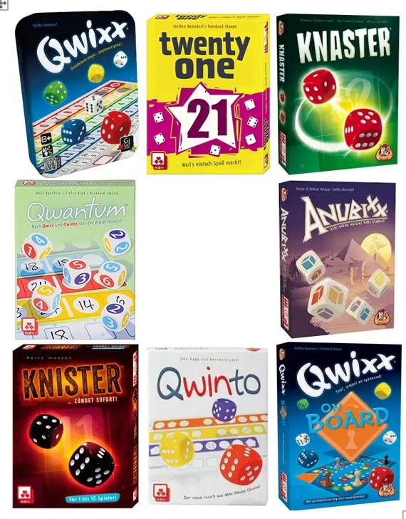 Qwixx et compagnie (8 à 11, S'affronter)