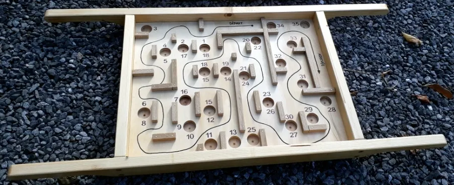 Labyrinthe coopératif rectangulaire (8 à 11)